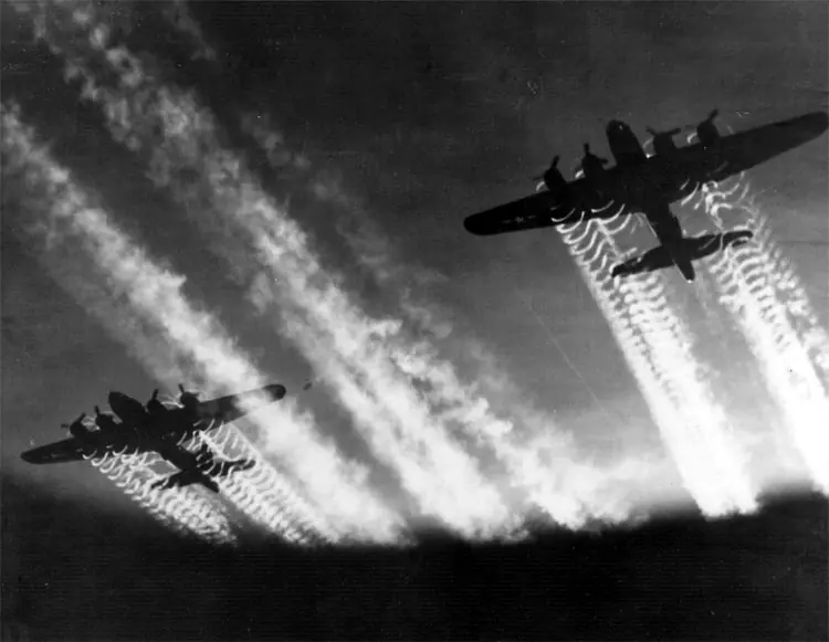Los Sturmgruppen, destructores de bombarderos.