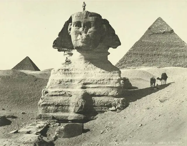 Fotos que te llevan directamente a Egipto en la epoca de1870
