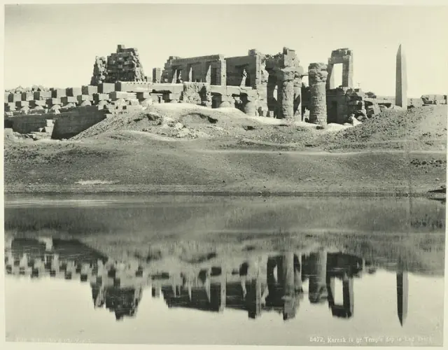 Fotos que te llevan directamente a Egipto en la epoca de1870