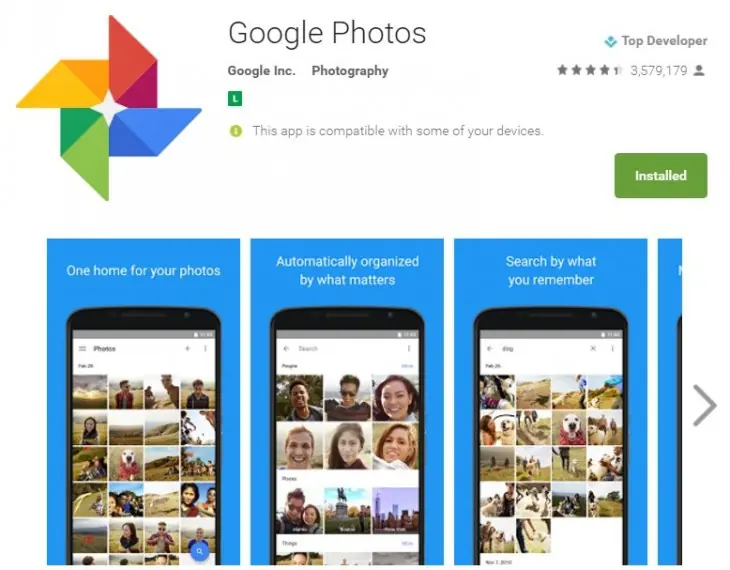 Google Fotos ya nos permite deshacer cambios en nuestras imá
