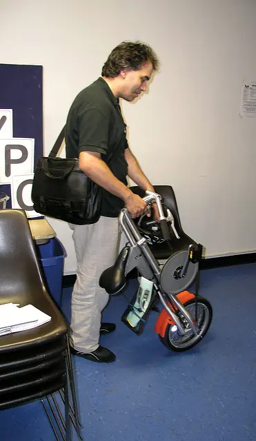 Tarifazo? Bicicleta plegables, la alternativa