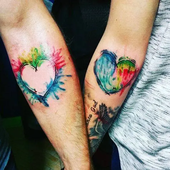 watercolor tattoo