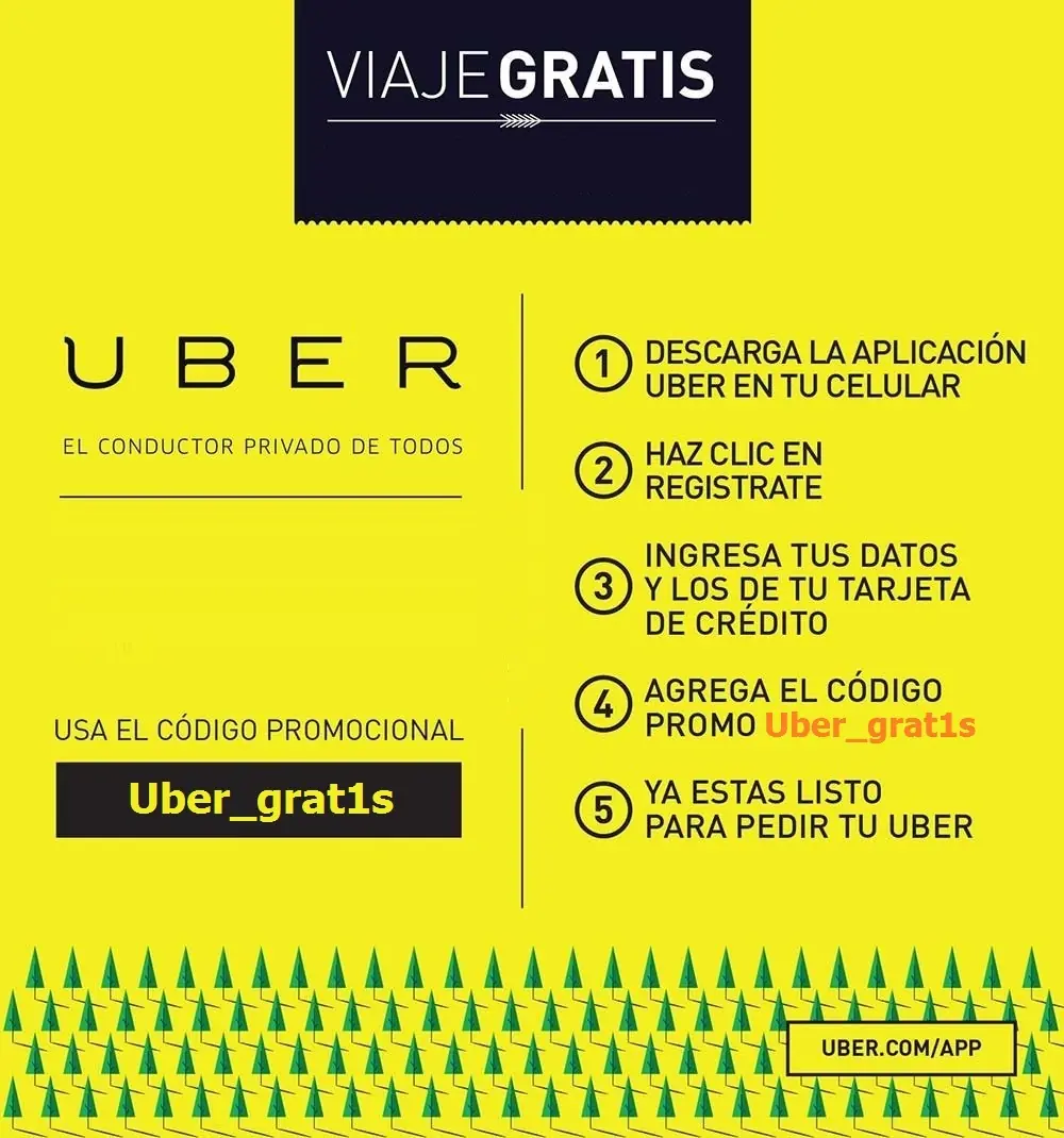 Empieza A Salir Viajando Gratis En Uber!