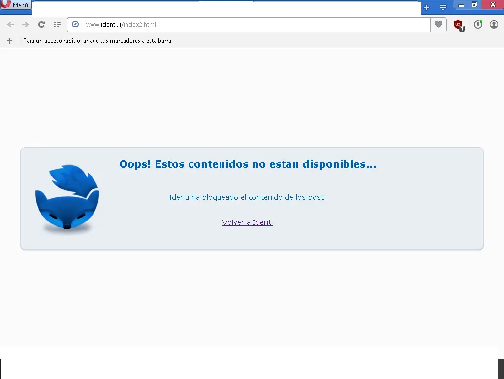 Identi error