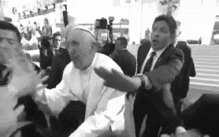 ¿Le tocaron el CU** al Papa?.