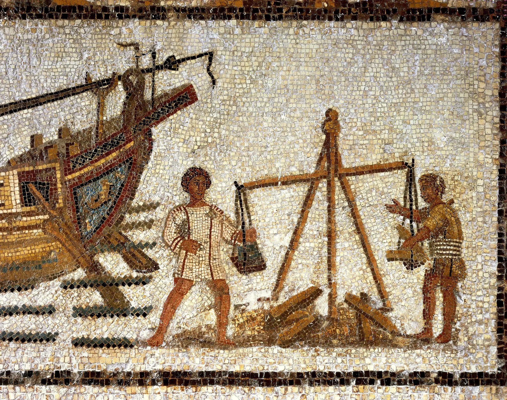 El duro trabajo de los mineros en Hispania