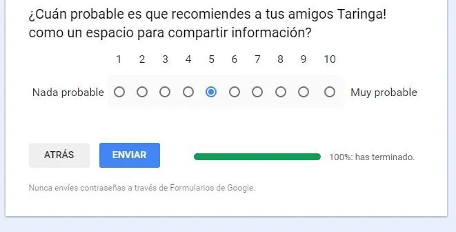 encuesta taringa