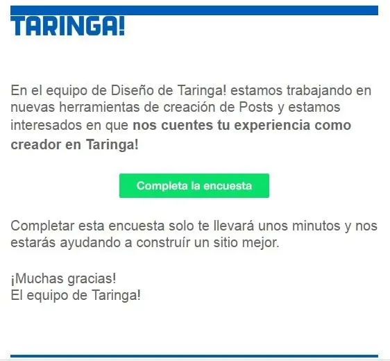 Complete la encuesta para taringa y te lo muestro