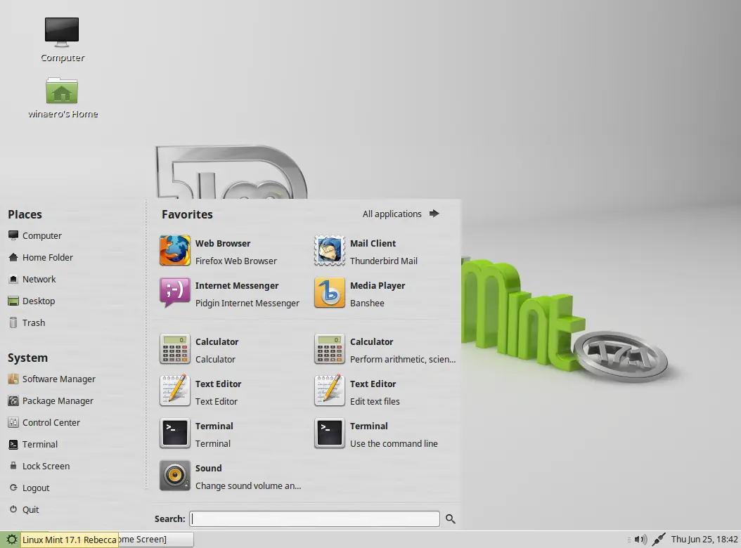 Interface Gráfica y entornos de escritorio en Linux