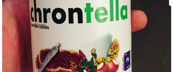 Chrontella: la Nutella de marihuana. Quiero Una!
