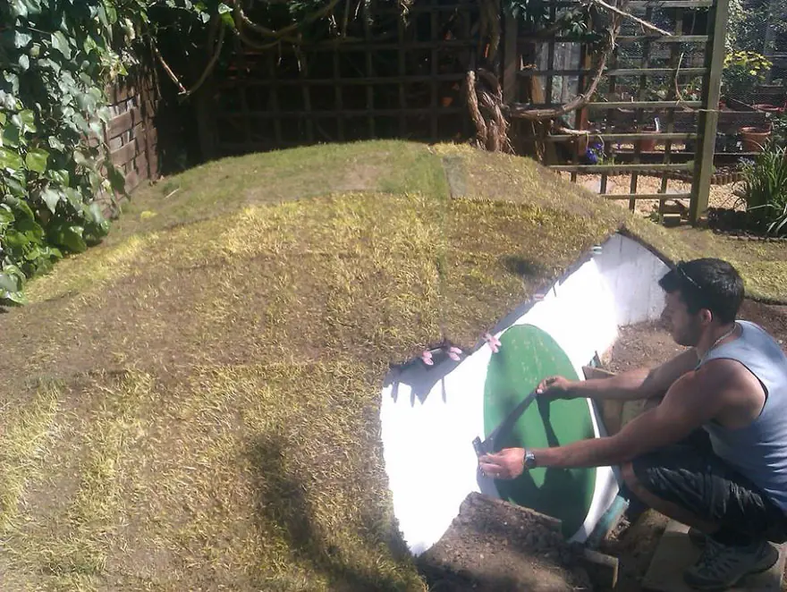 Cómo hacer la casa de los hobbits en tu propio patio