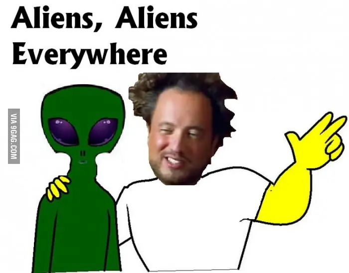 Aliens en terraza?