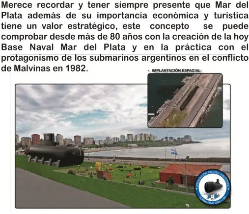 Héroes de Malvinas El San Luis en Mardel