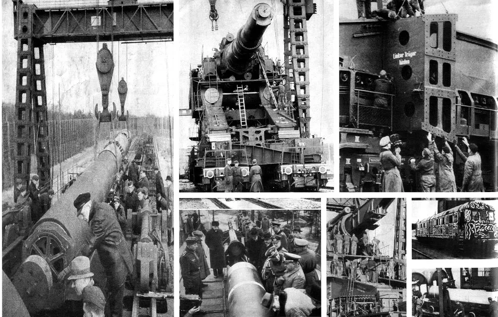 El cañón gigante Nazi!!