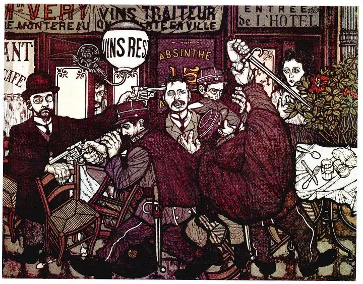 Flavio Costantini arte desde Italia