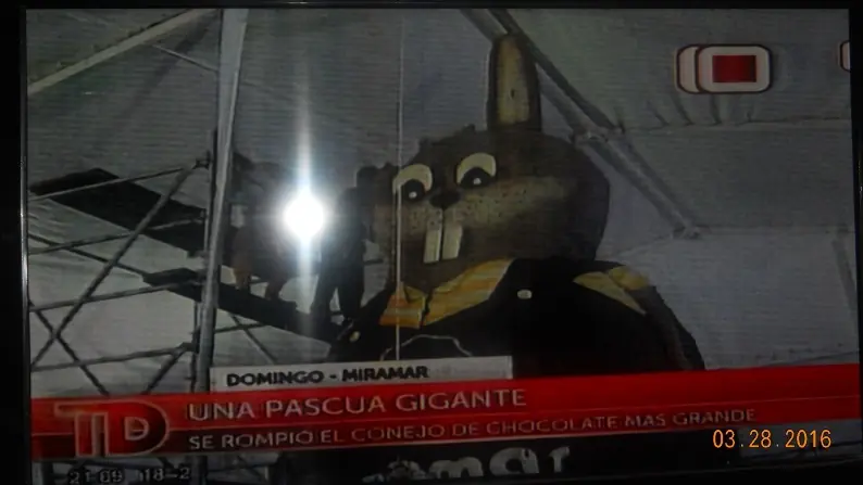 El conejo de pascuas más grande del mundo El conejo de pascuas más grande del mundo