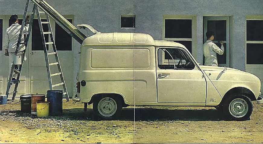 Renault 4 en su versión furgón