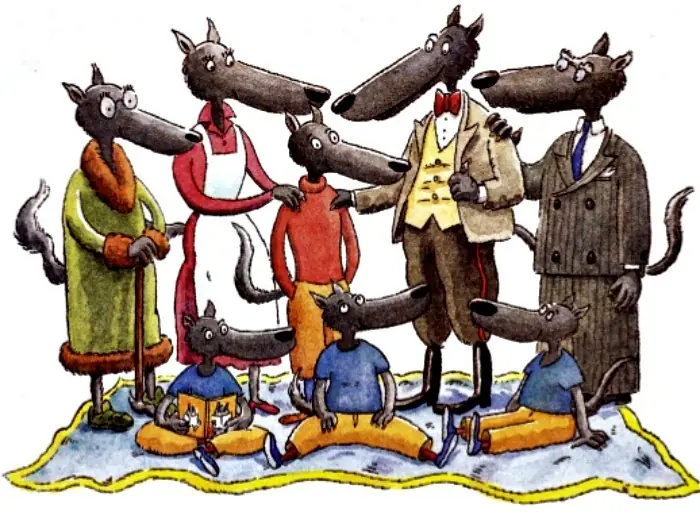 El lobo sentimental.