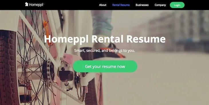 Homeppl, web para crear un currículum orientado a la búsqu