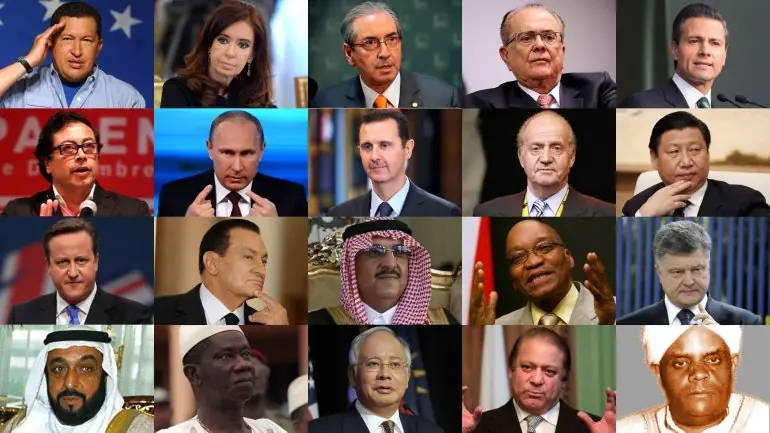 Panamá papers : Acá tienen a los involucrados ..!!