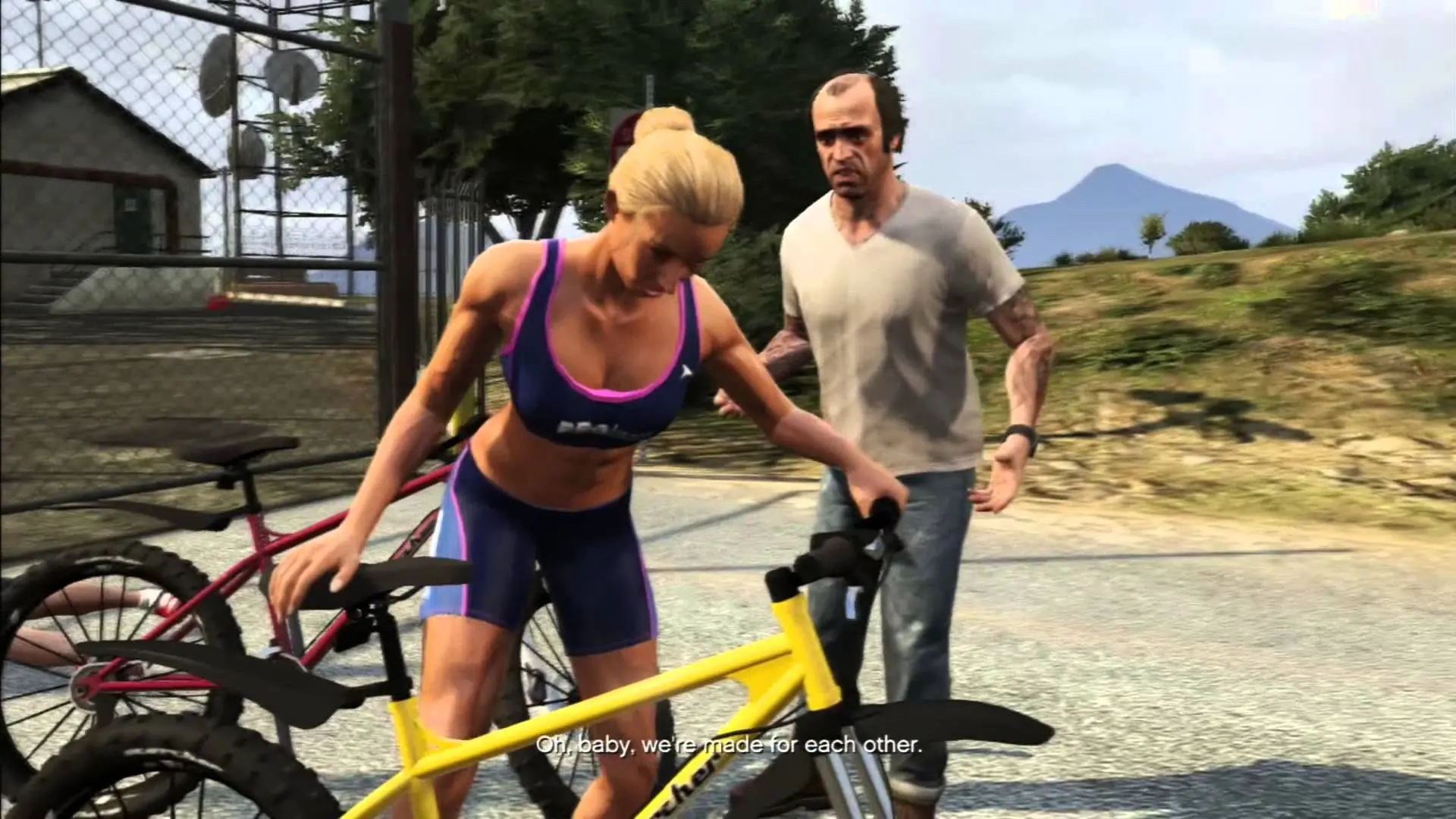 La ciclista me sedujo y te lo cuento!
