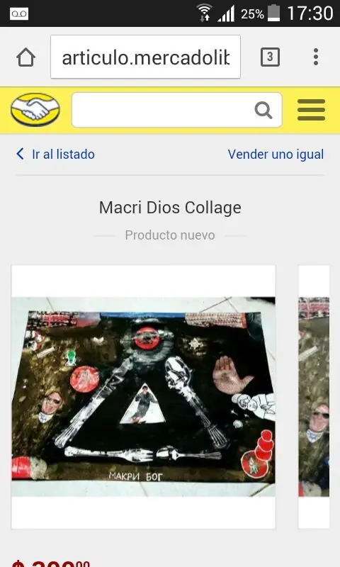 Macri es dios artículo ML !!
