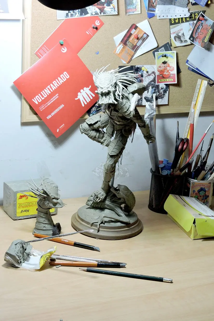 depredador plastilina