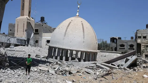 El dia que Israel festejo la explosion de una mezquita