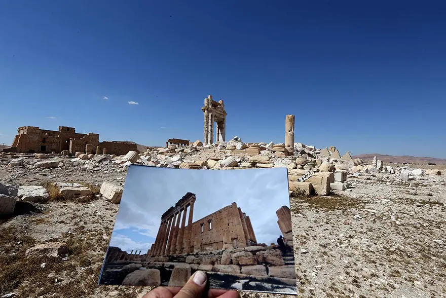 Palmira tras la retirada del ISIS Palmira tras la retirada del ISIS