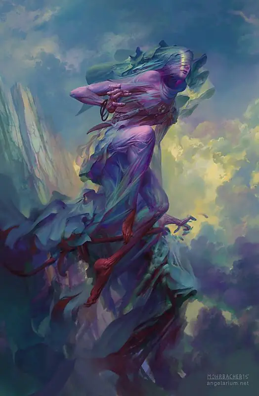 ‘Angelarium’, la gran obra de Peter Mohrbacher