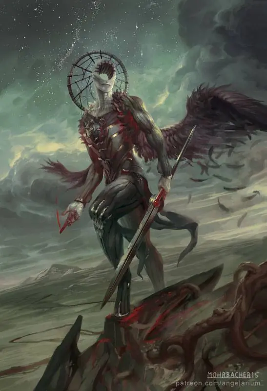 ‘Angelarium’, la gran obra de Peter Mohrbacher