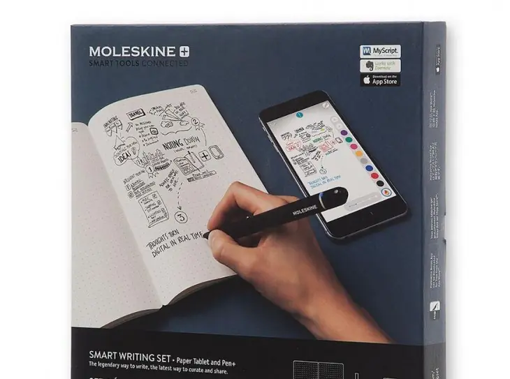 Moleskine presenta kit inteligente para enviar las notas a u