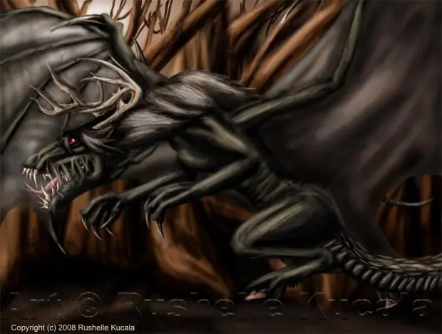 Demonio en bosque