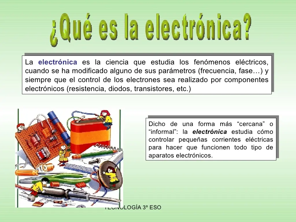 bases para aprender electronica