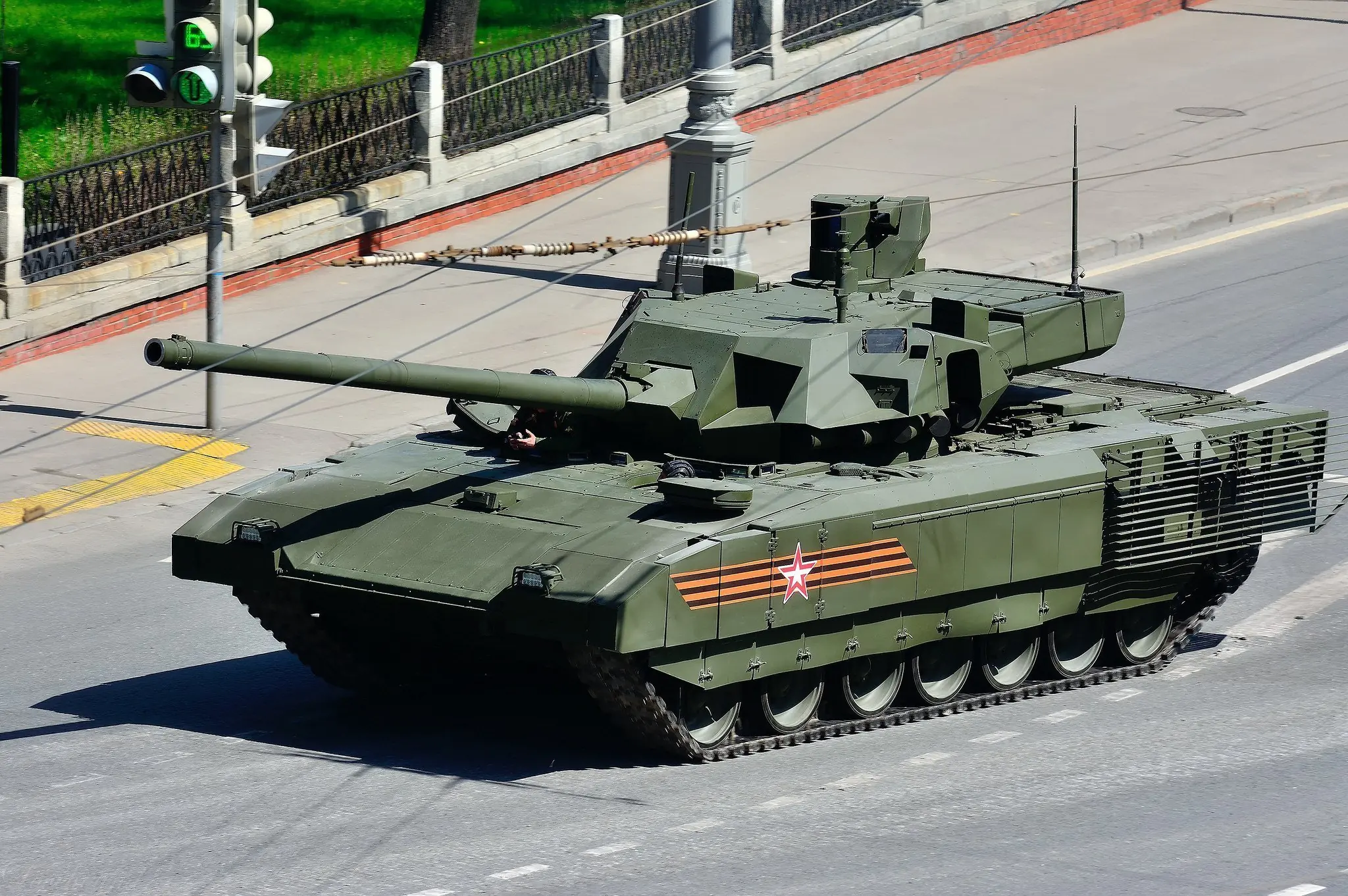 El sistema de protección del tanque Ruso Armata