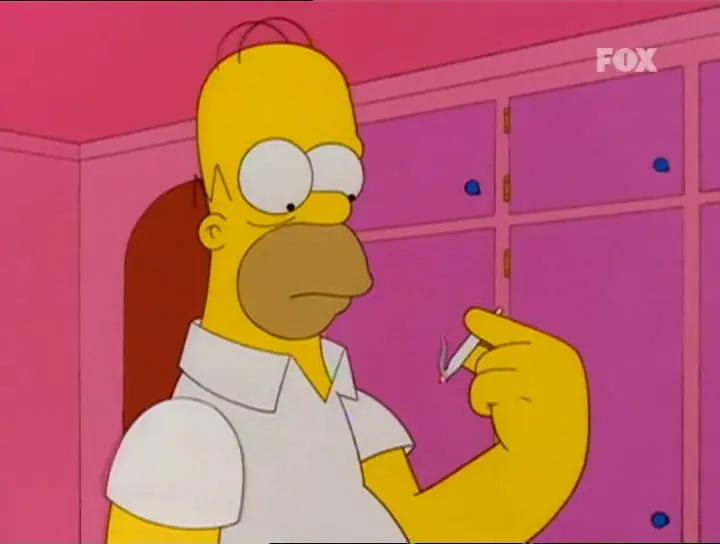 Fin de semana con Burns/ Los Simpson/ Homero fuma marihuana Fin de semana con Burns/ Los Simpson/ Homero fuma marihuana