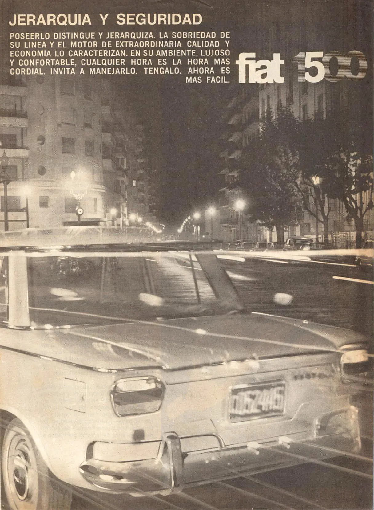 Fiat 1500 del año 1967