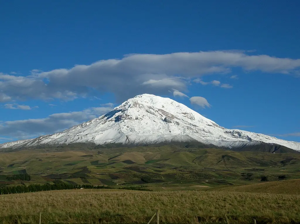 El volcán Chimborazo le quita un récord al Everest