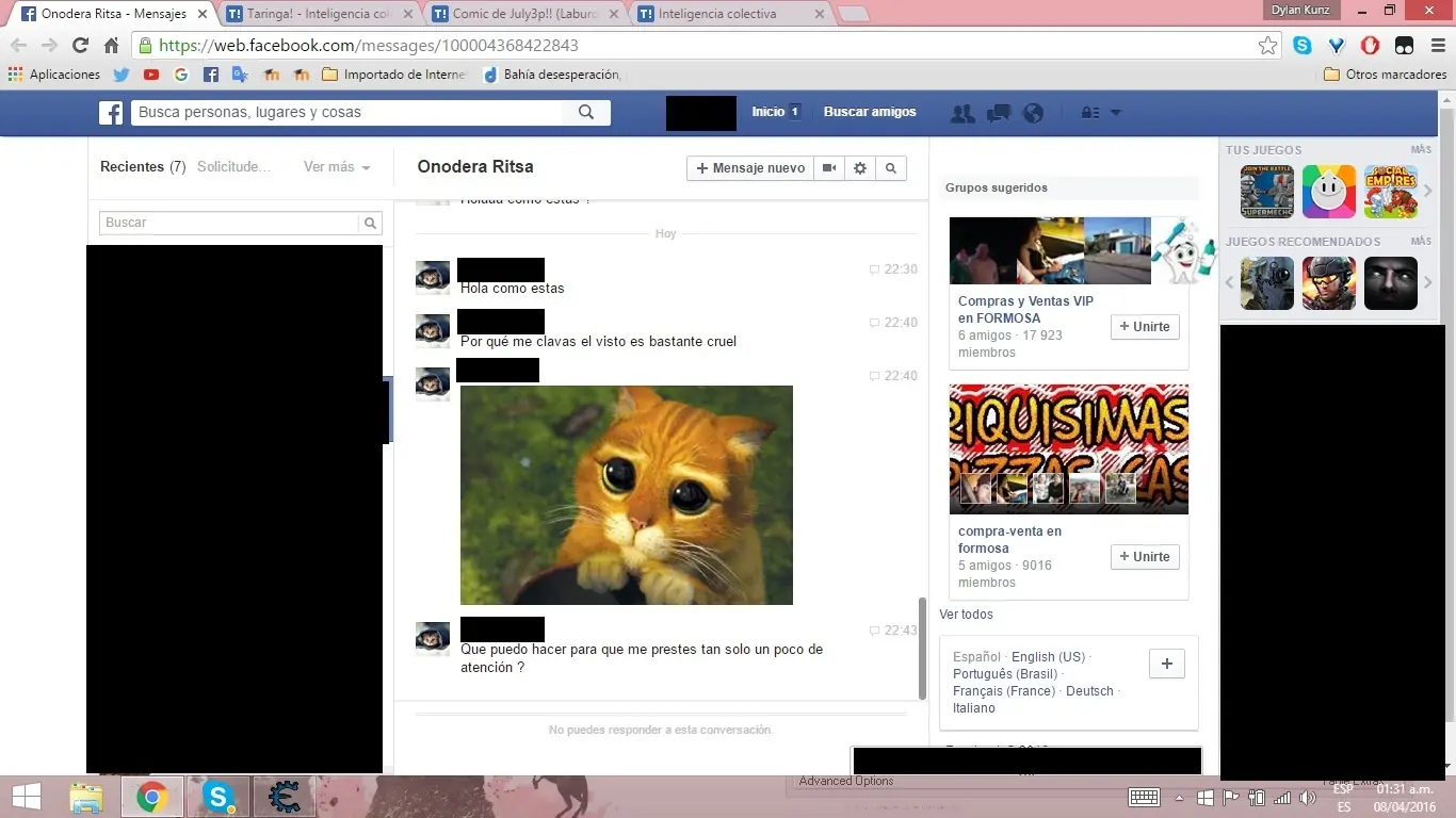 Me pego el corchaso Y