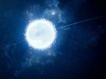 Nueva estrella compuesta por oxígeno puro