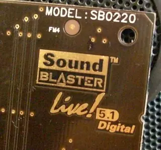 driver Sound Blaster creative sb0220 emu10k1 win 7 x64 bits