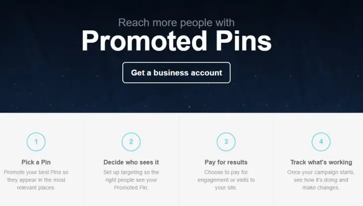 Pinterest comienza a ofrecer sus Pins Patrocinados fuera de