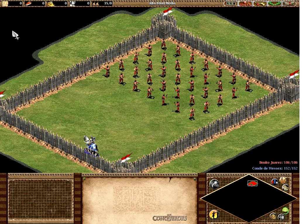 Soldado de Age of Empires, yo te banco!