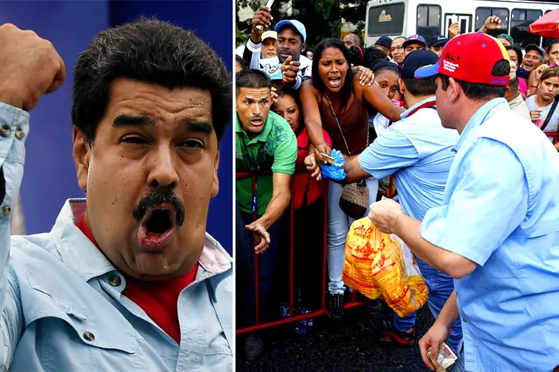 Vzla:Maduro En Vnzla no hay hambre la gente esta rozagante