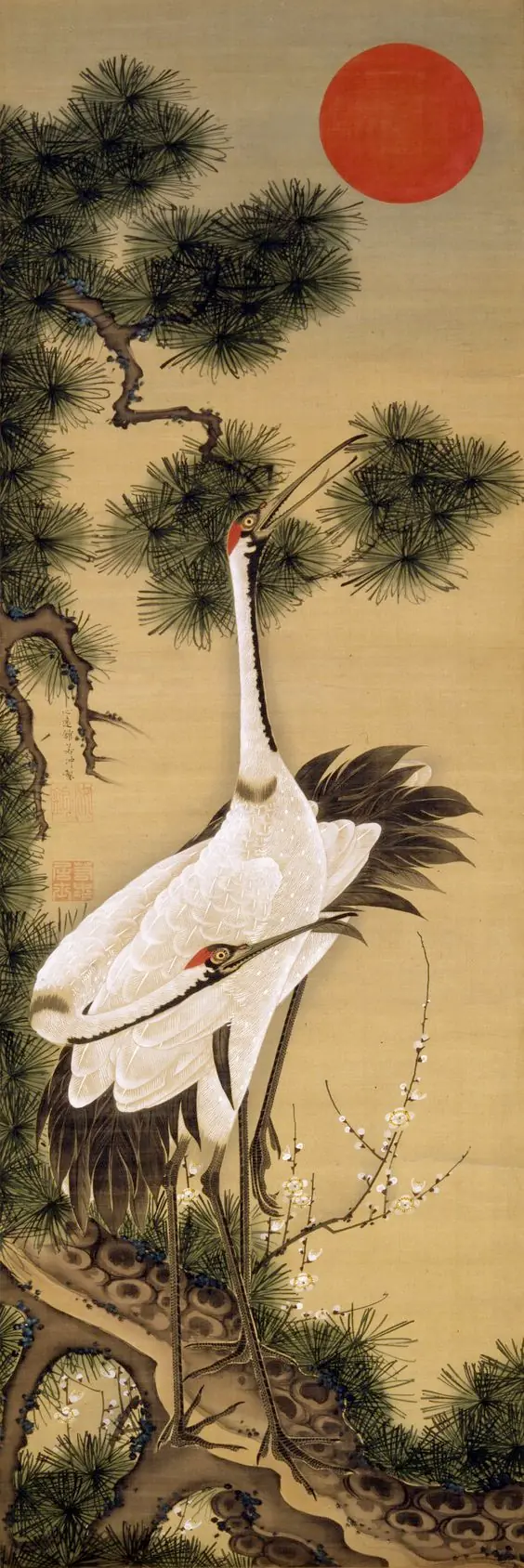 Geniales pinturas japonesas... esto es arte papá!