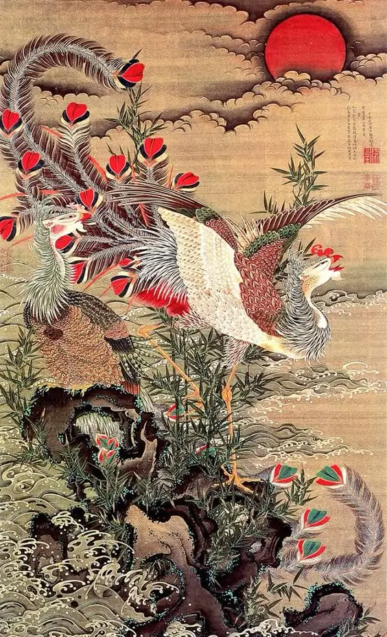 Geniales pinturas japonesas... esto es arte papá!