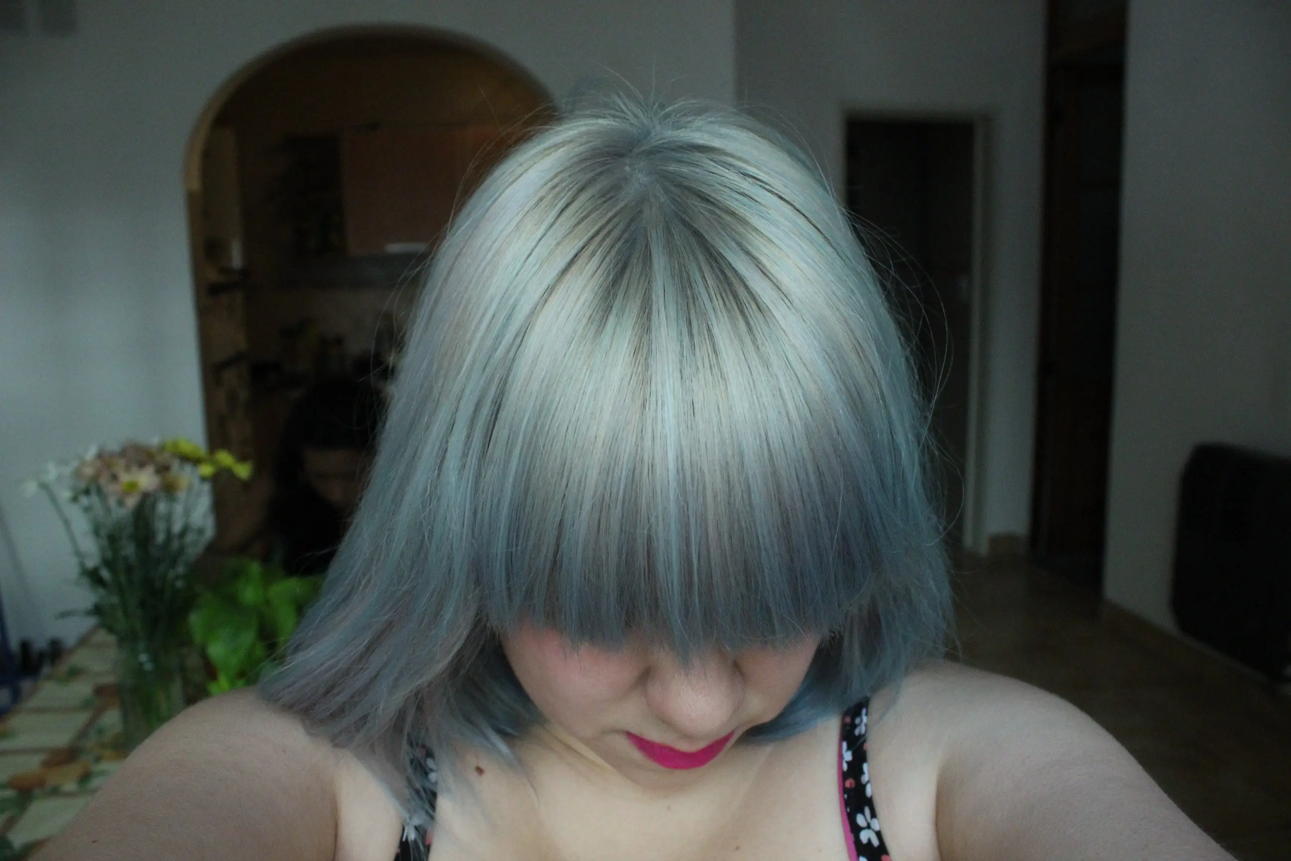 cabello gris