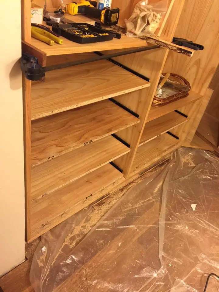 Hice el vestidor en casa, y te lo quiero mostrar