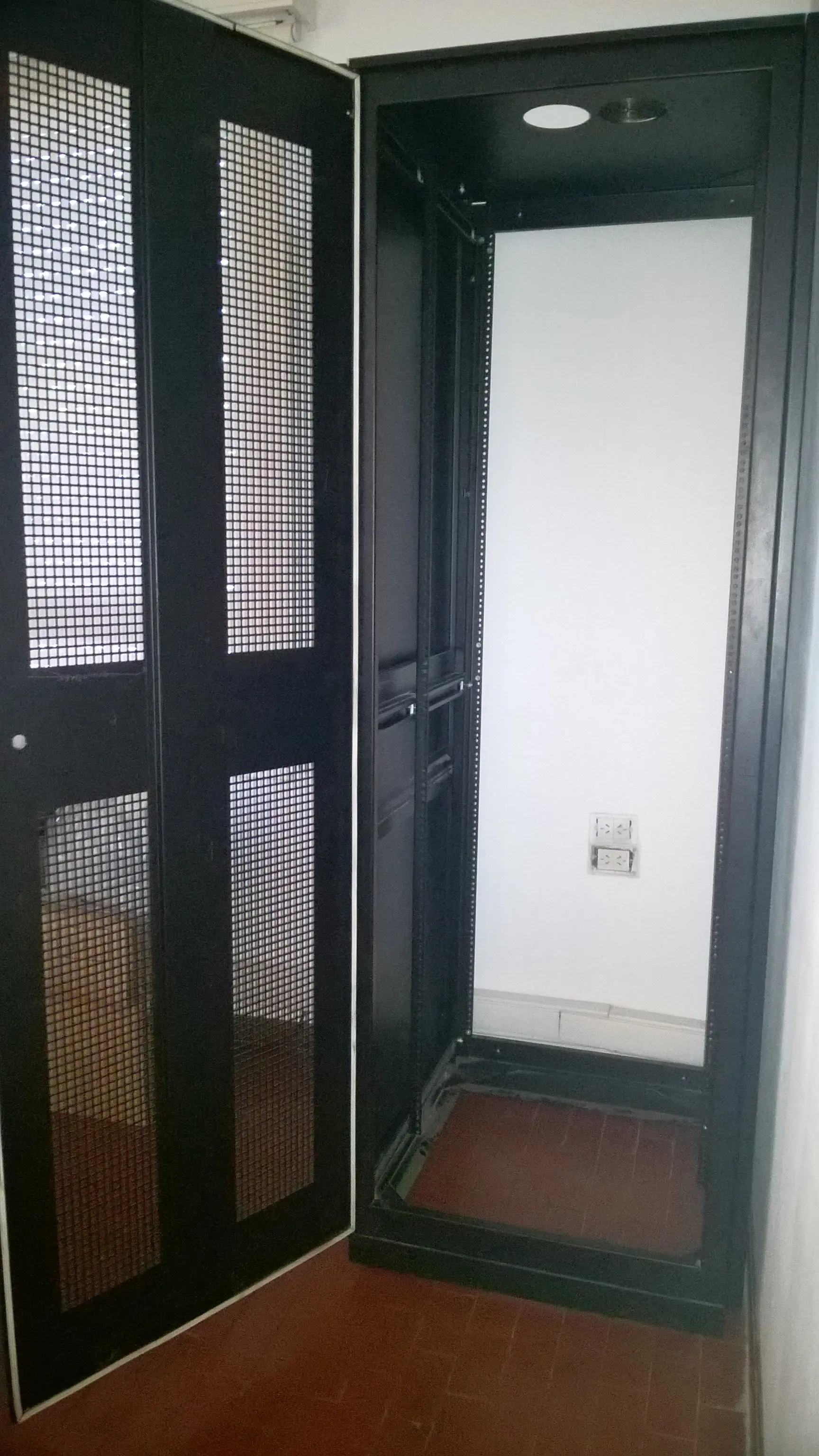 rack casero para servidor
