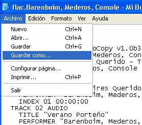 Exact Audio Copy (o como copiar cd de la mejor manera) I